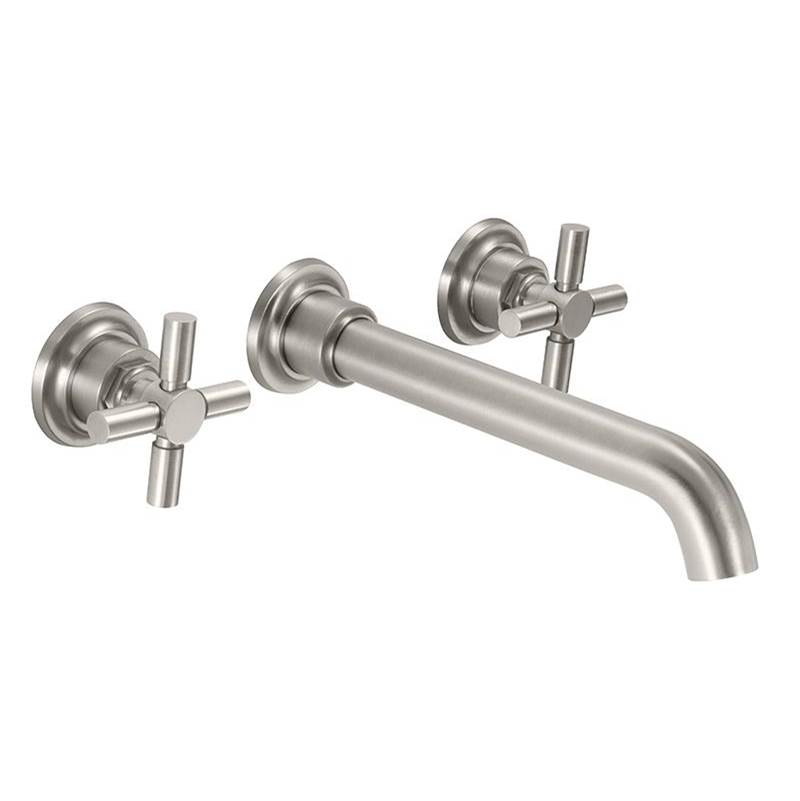 California Faucets Wall Mounted Bathroom Sink Faucets item TO-V3002X-9-SB