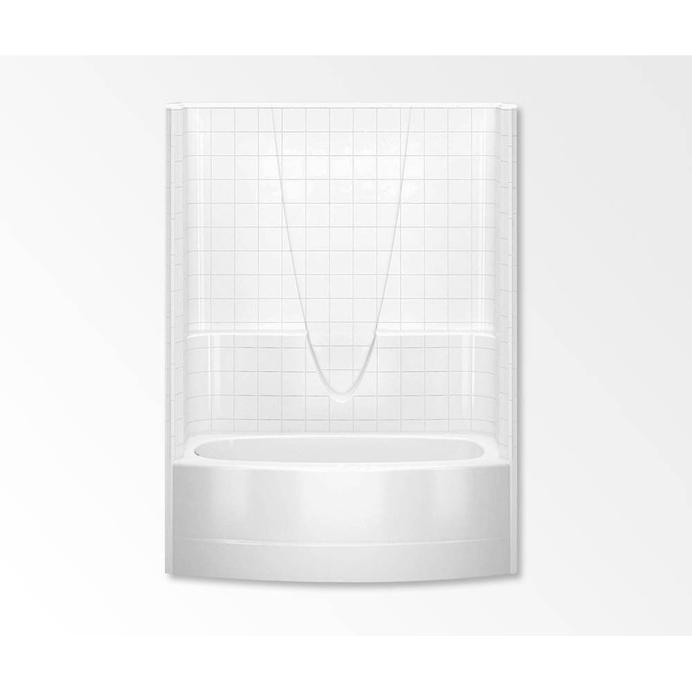 Aquatic Tub And Shower Suites Whirlpool Bathtubs item AC003376-R-WPV-LN