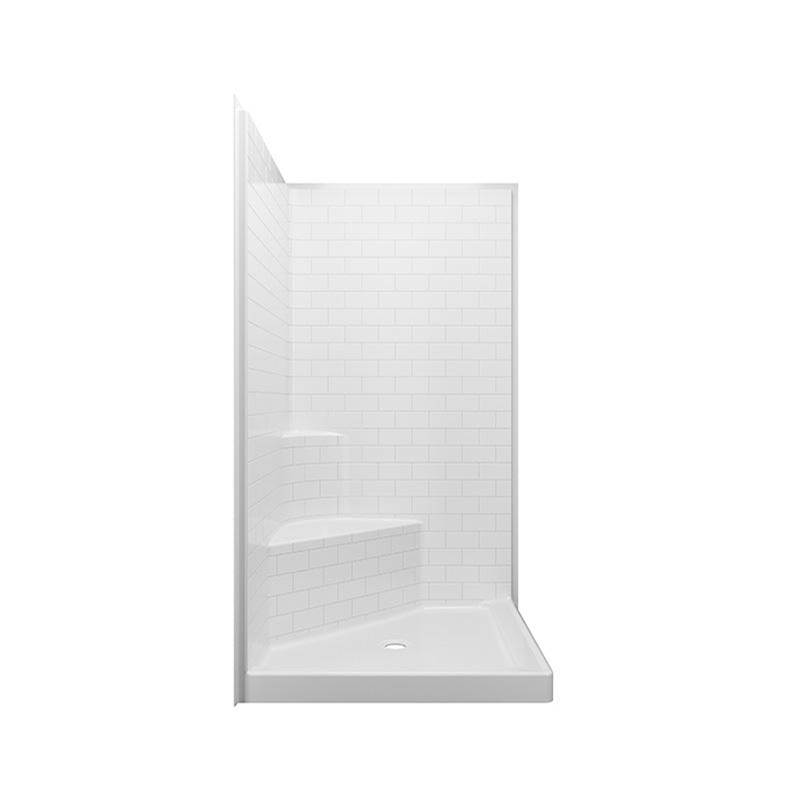 Aquatic Corner Shower Enclosures item AC003501-000-SD