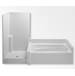 Aquatic - AC003445-R-TO-BK - Tub And Shower Suites