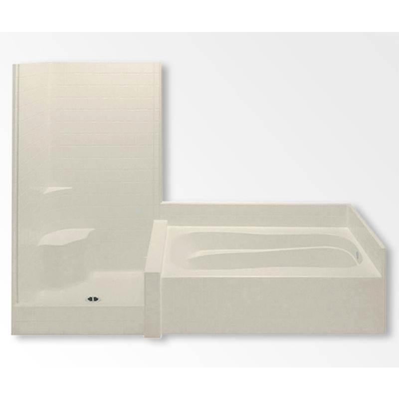 Aquatic Tub And Shower Suites Soaking Tubs item AC003449-L-TO-BO