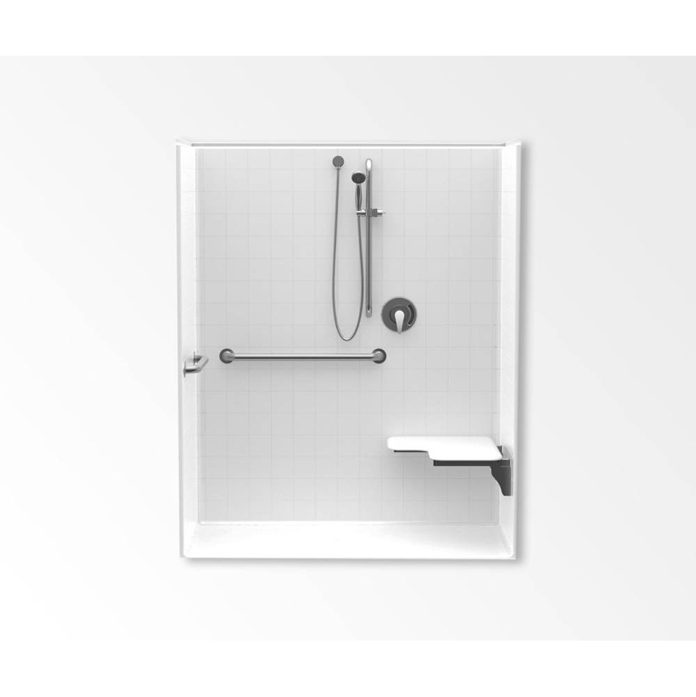 Henry Kitchen and BathAquatic1623BFSTTX Alcove Shower