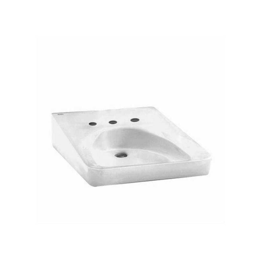 Henry Kitchen and BathAmerican StandardWheelchair Wall-Hung Sink With 10-1/2-Inch Widespread