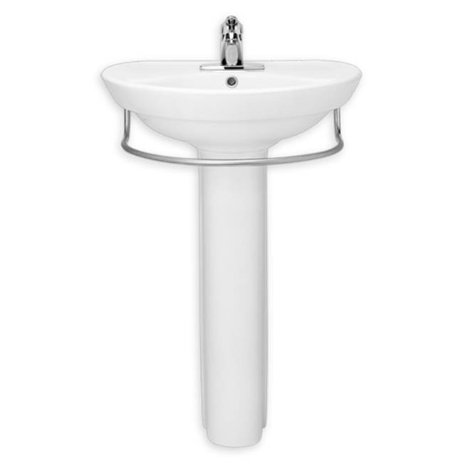 Henry Kitchen and BathAmerican StandardRavenna Semi-Pedestal Sink Integral Towel Bar