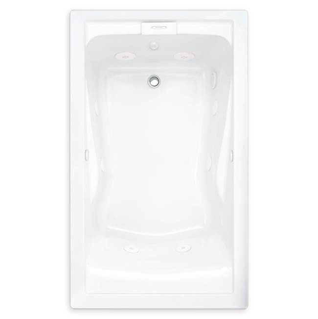 Henry Kitchen and BathAmerican StandardEvolution® 60 x 32-Inch Deep Soak® Drop-In Bathtub With EverClean® Hydromassage System