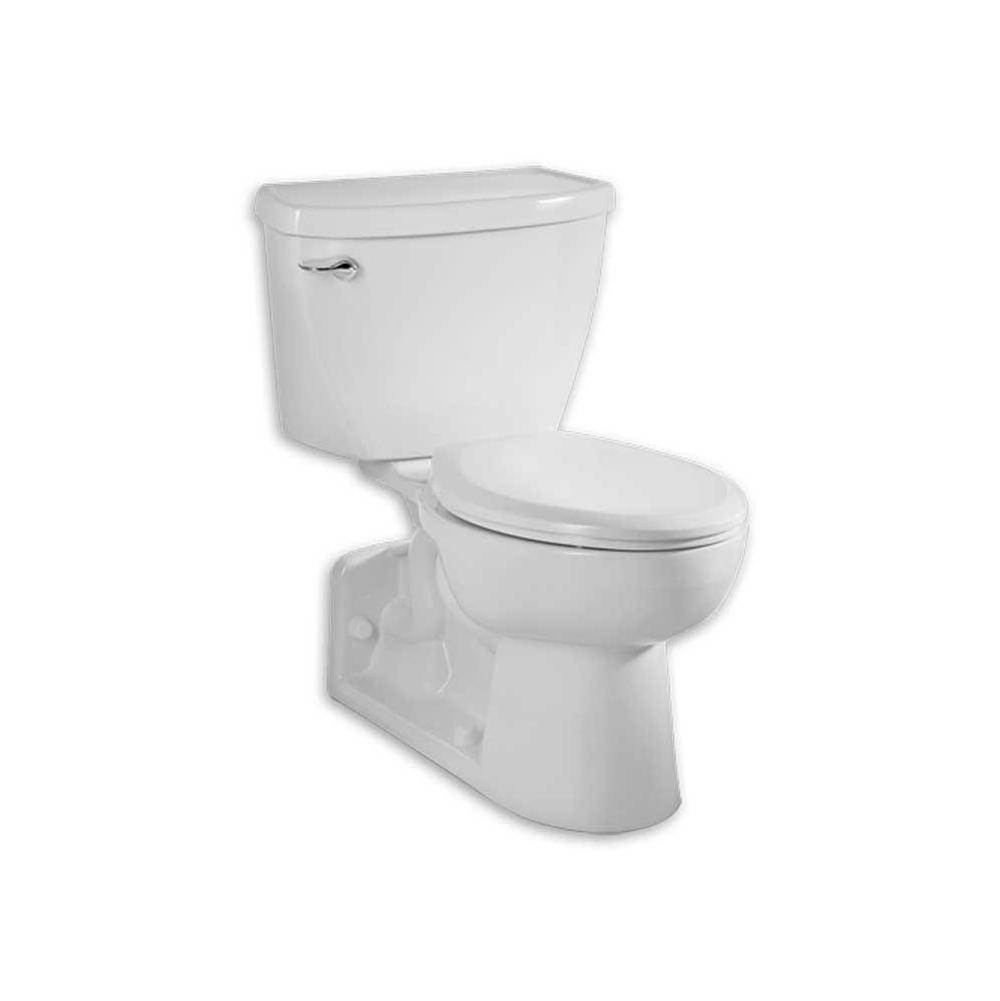 Henry Kitchen and BathAmerican StandardYorkville™ Two-Piece Pressure Assist 1.1 gpf/4.2 Lpf Chair Height Back Outlet Elongated EverClean® Toilet