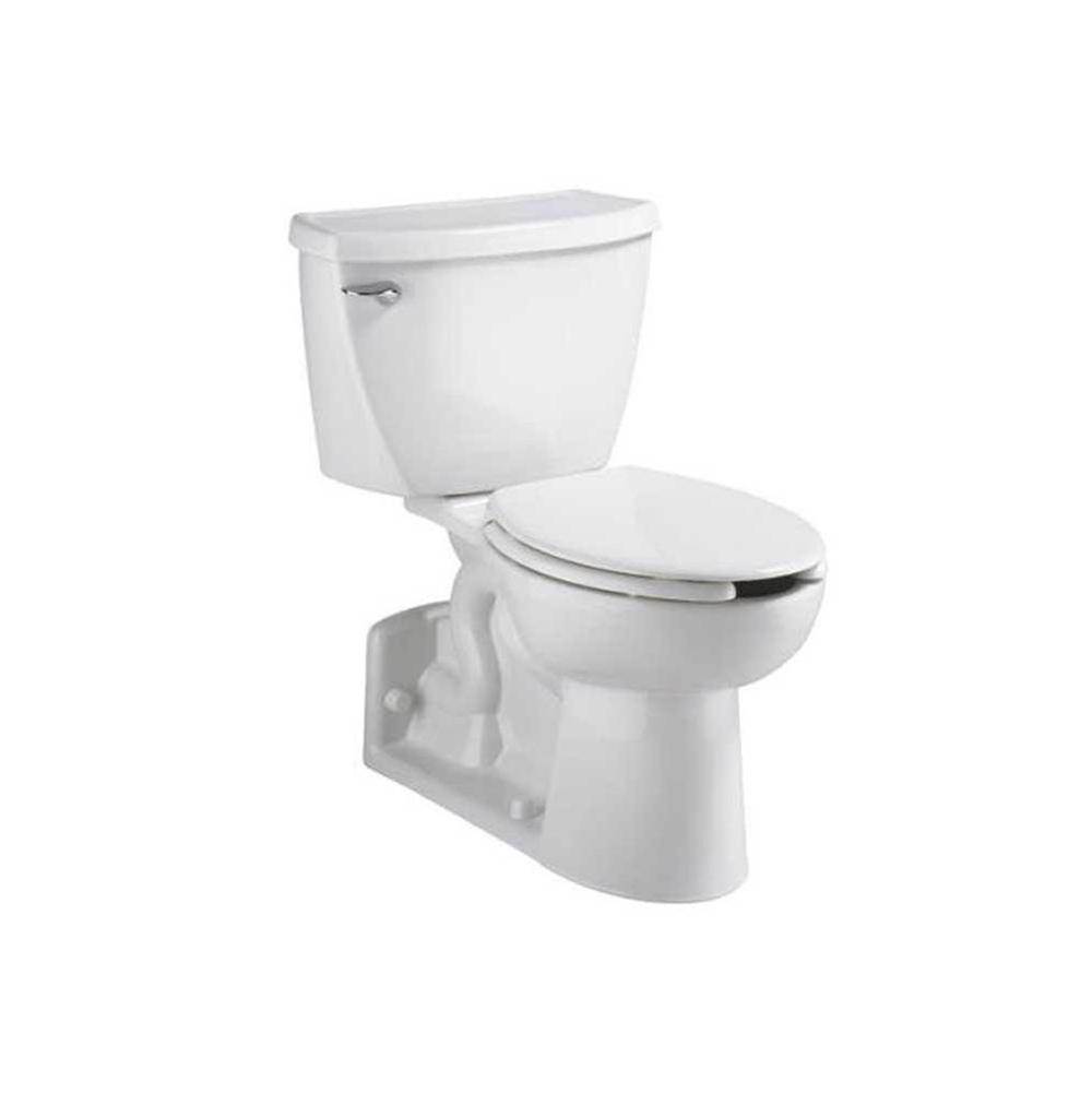 Henry Kitchen and BathAmerican StandardYorkville™ Two-Piece Pressure Assist 1.6 gpf/6.0 Lpf Chair Height Back Outlet Elongated EverClean® Toilet