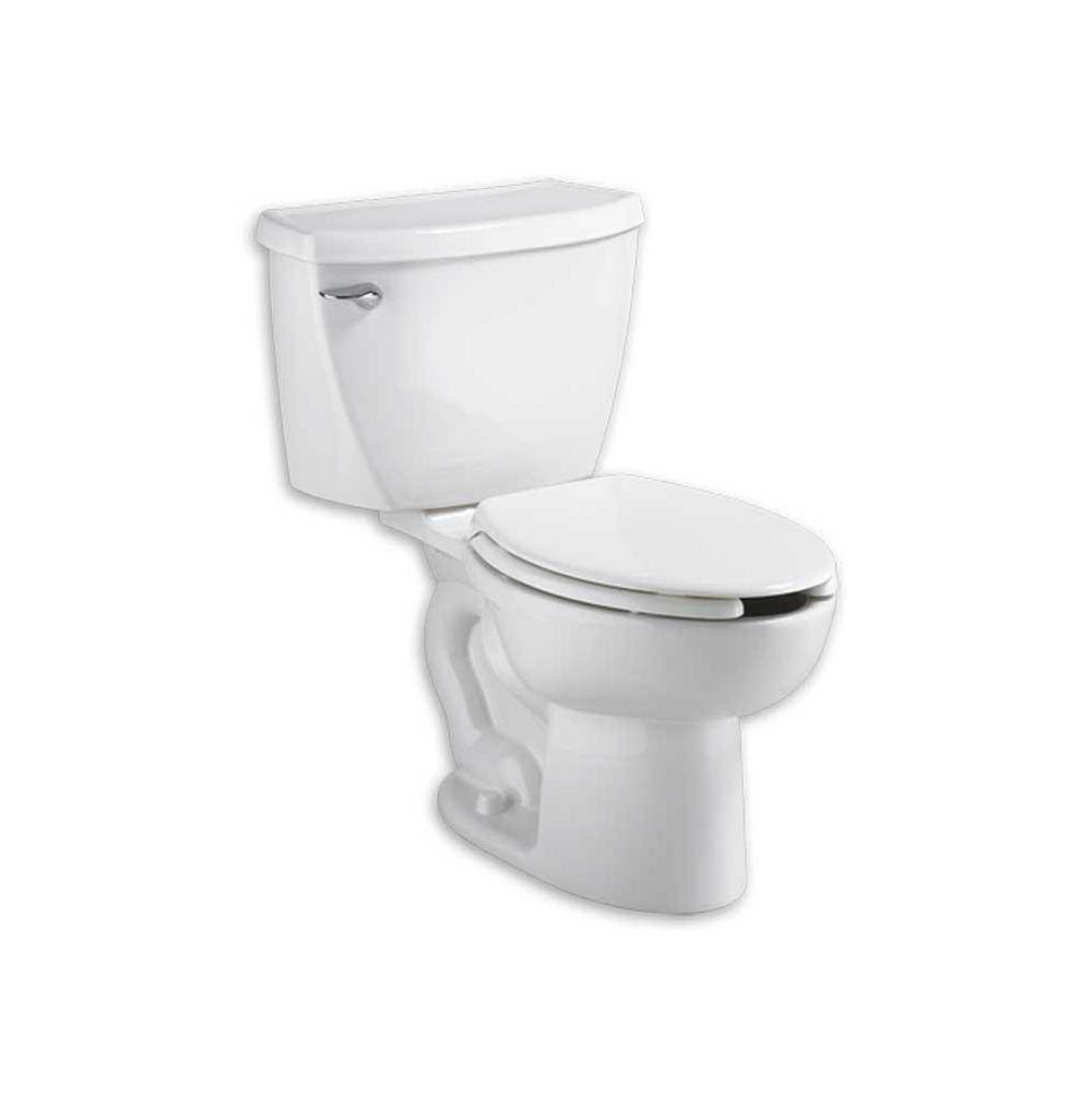 Henry Kitchen and BathAmerican StandardCadet® Two-Piece Pressure Assist 1.1 gpf/4.2 Lpf Chair Height Elongated EverClean® Toilet With Bedpan Lugs