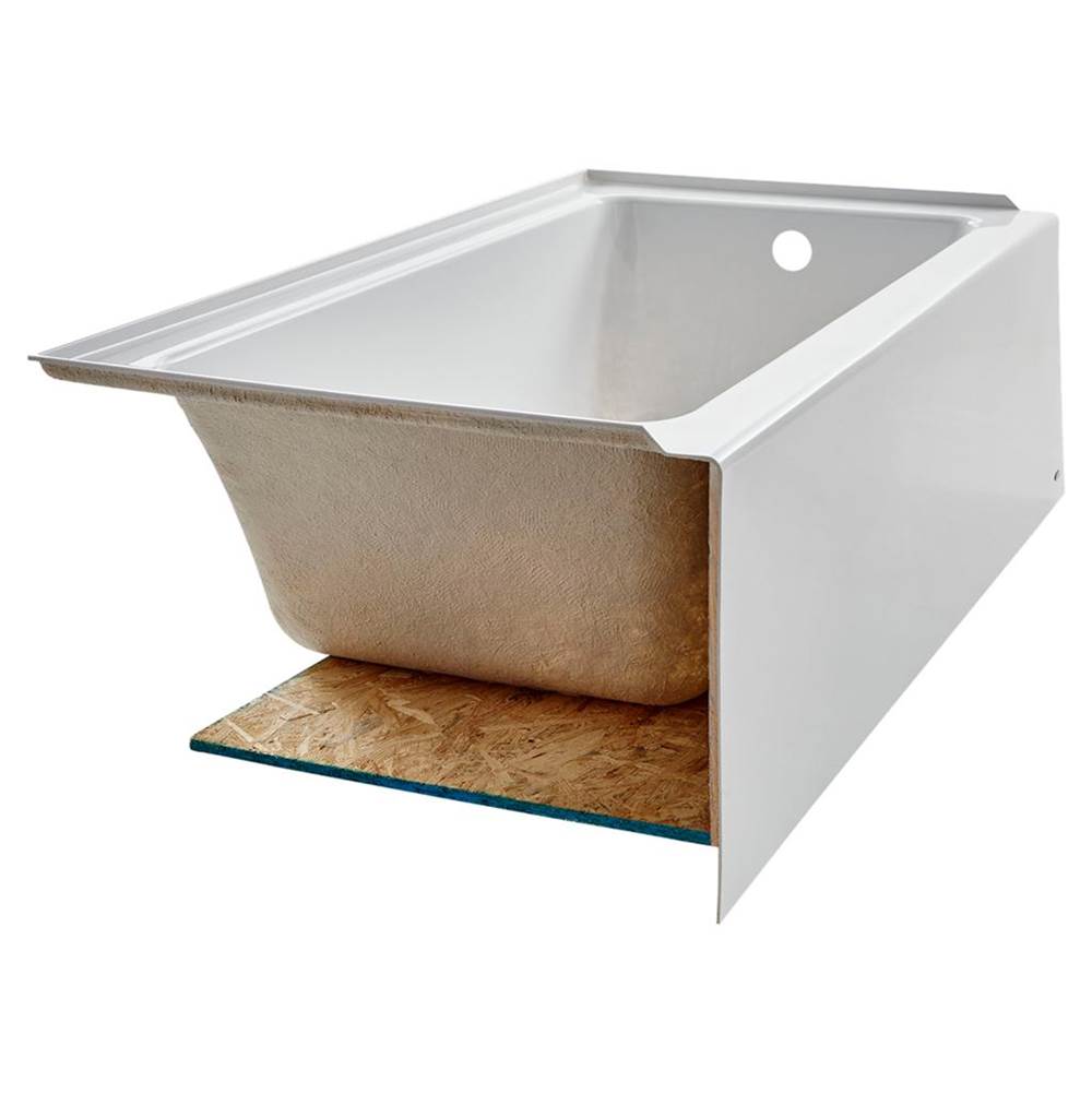 Henry Kitchen and BathAmerican StandardStudio® 60 x 30-Inch Integral Apron Bathtub With Left-Hand Outlet