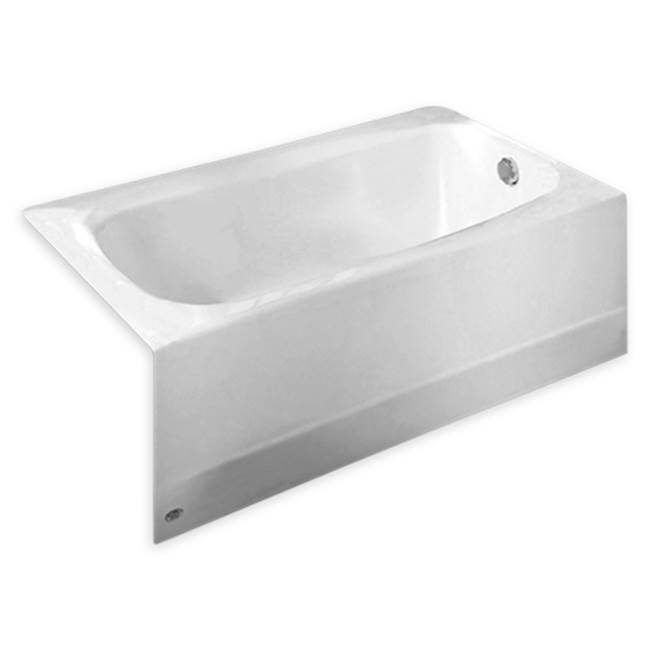 Henry Kitchen and BathAmerican StandardCambridge® Americast® 60 x 32-Inch Integral Apron Bathtub With Right-Hand Outlet