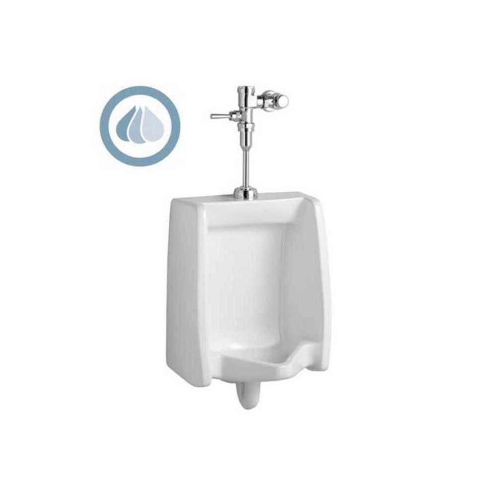 Henry Kitchen and BathAmerican StandardWashbrook® Urinal System with Manual Piston Flush Valve, 0.5 gpf/1.9 Lpf