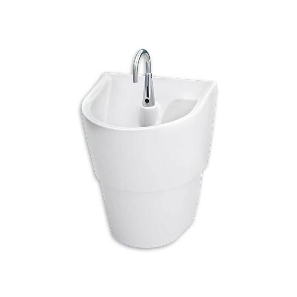 Henry Kitchen and BathAmerican StandardInfection Control Wall-Hung EverClean Sink with Shroud, A-M Drain and A-M P-Trap