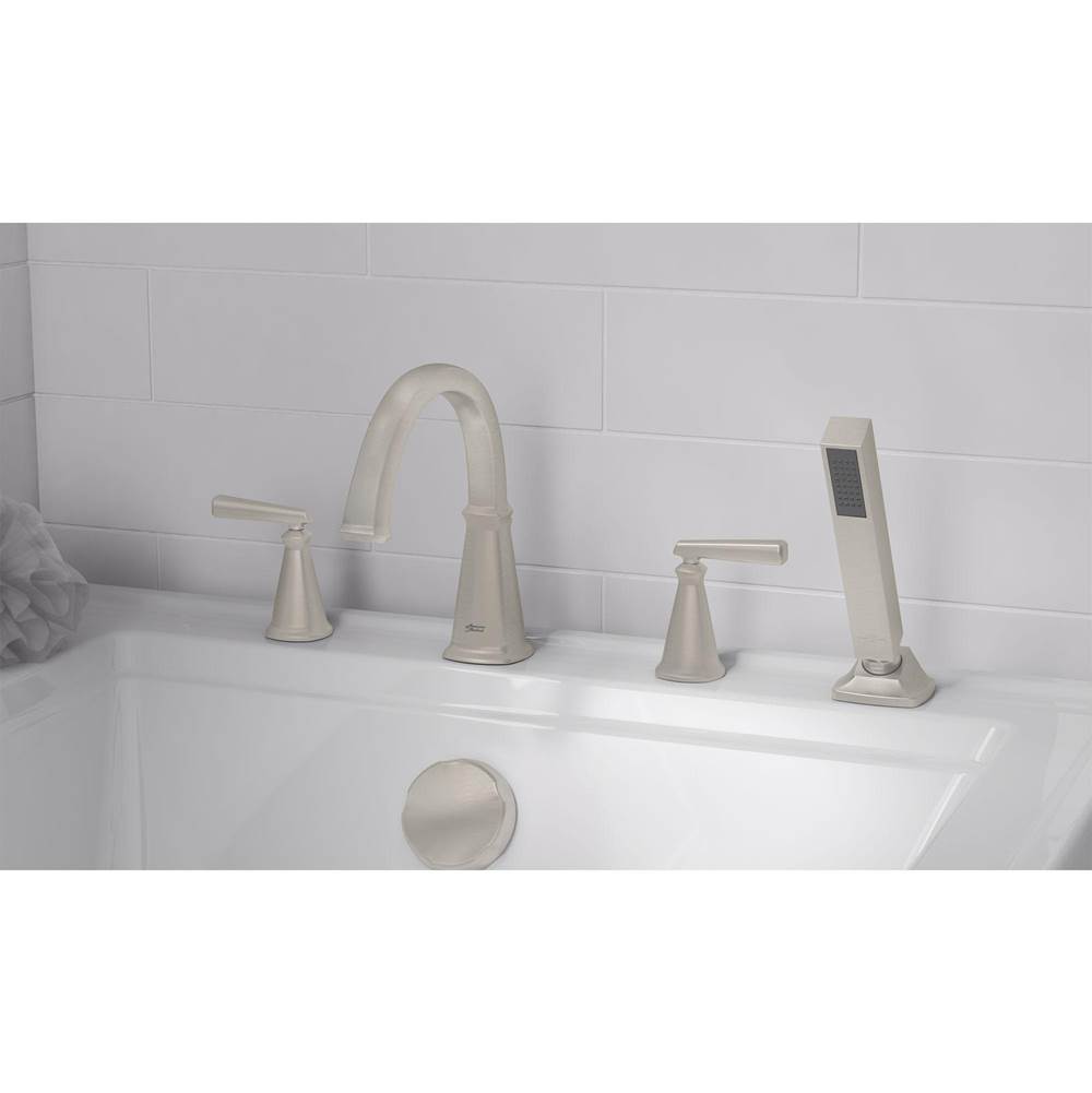 Henry Kitchen and BathAmerican StandardEdgemere® Bathtub Faucet With Lever Handles and Personal Shower for Flash® Rough-In Valve
