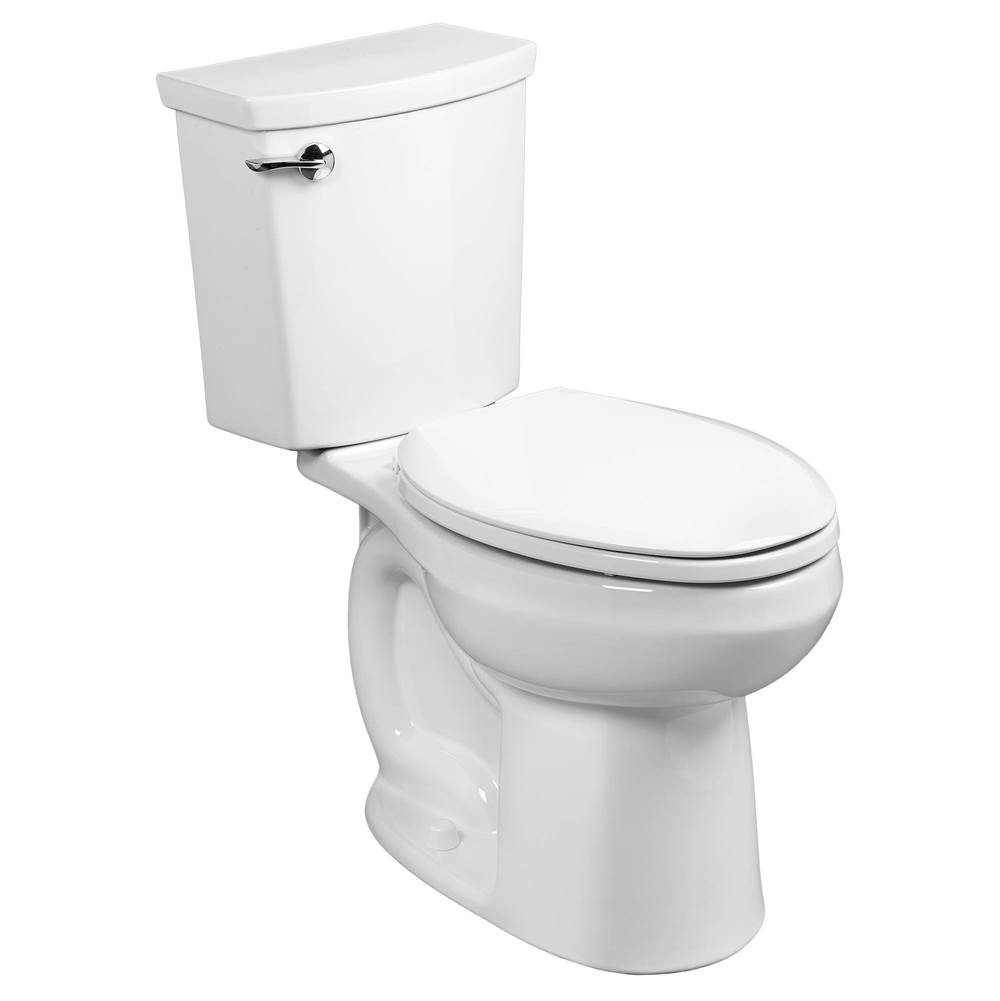 Henry Kitchen and BathAmerican StandardH2Optimum® Two-Piece 1.1 gpf/4.2 Lpf Chair Height Elongated Toilet Less Seat