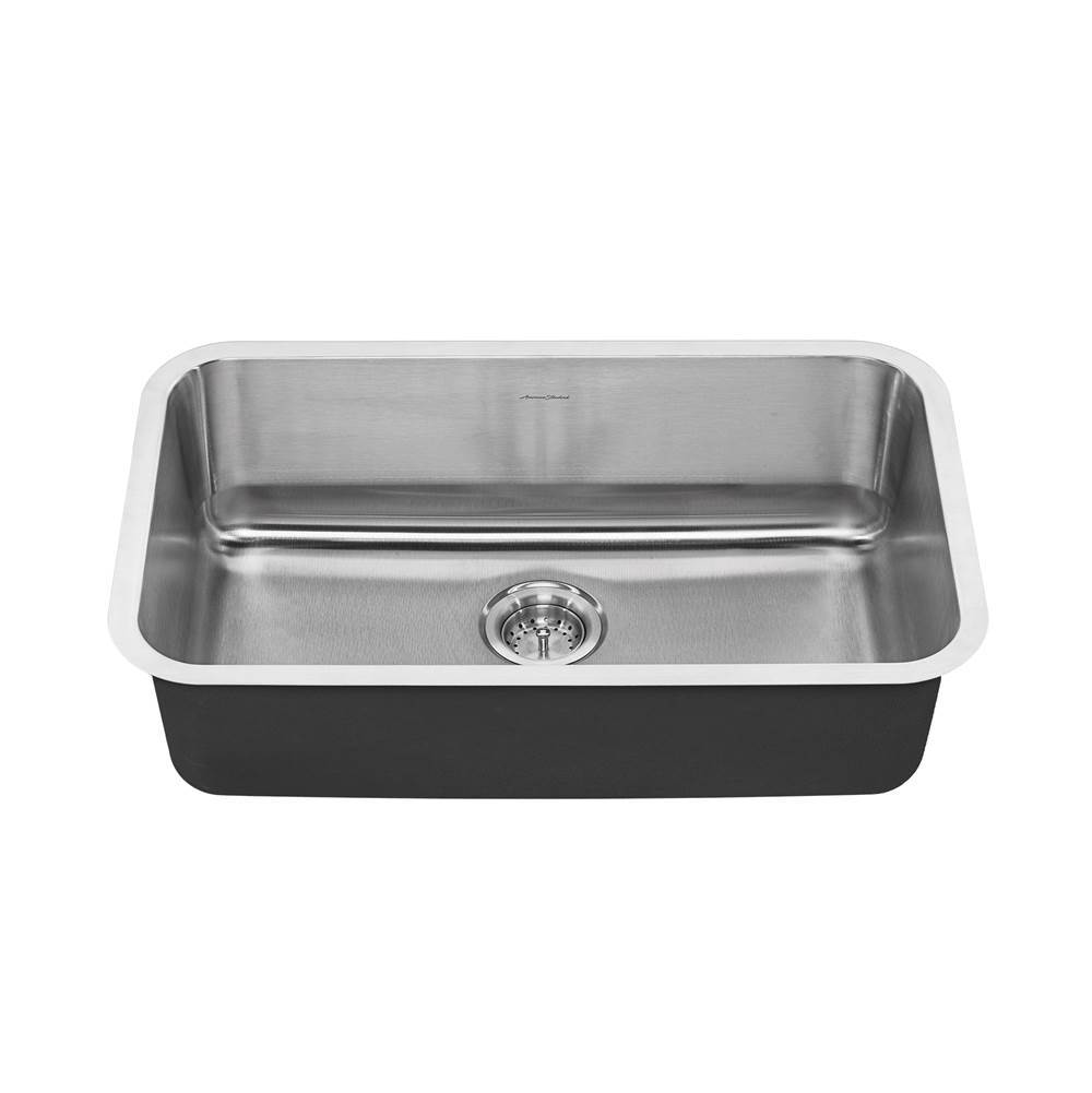 Henry Kitchen and BathAmerican StandardPortsmouth® 30 x 18-Inch Stainless Steel Undermount Single Bowl Kitchen Sink