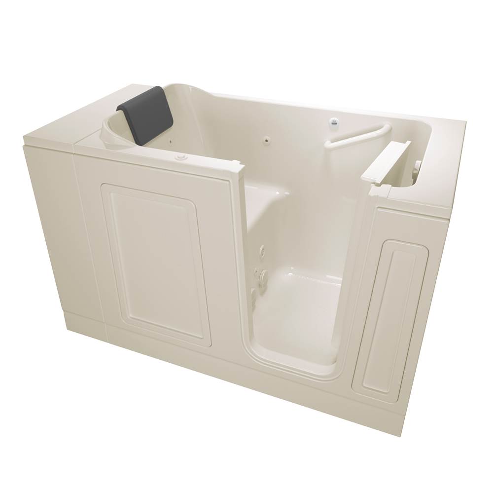 Henry Kitchen and BathAmerican StandardAcrylic Luxury Series 30 x 51 -Inch Walk-in Tub With Whirlpool System - Right-Hand Drain