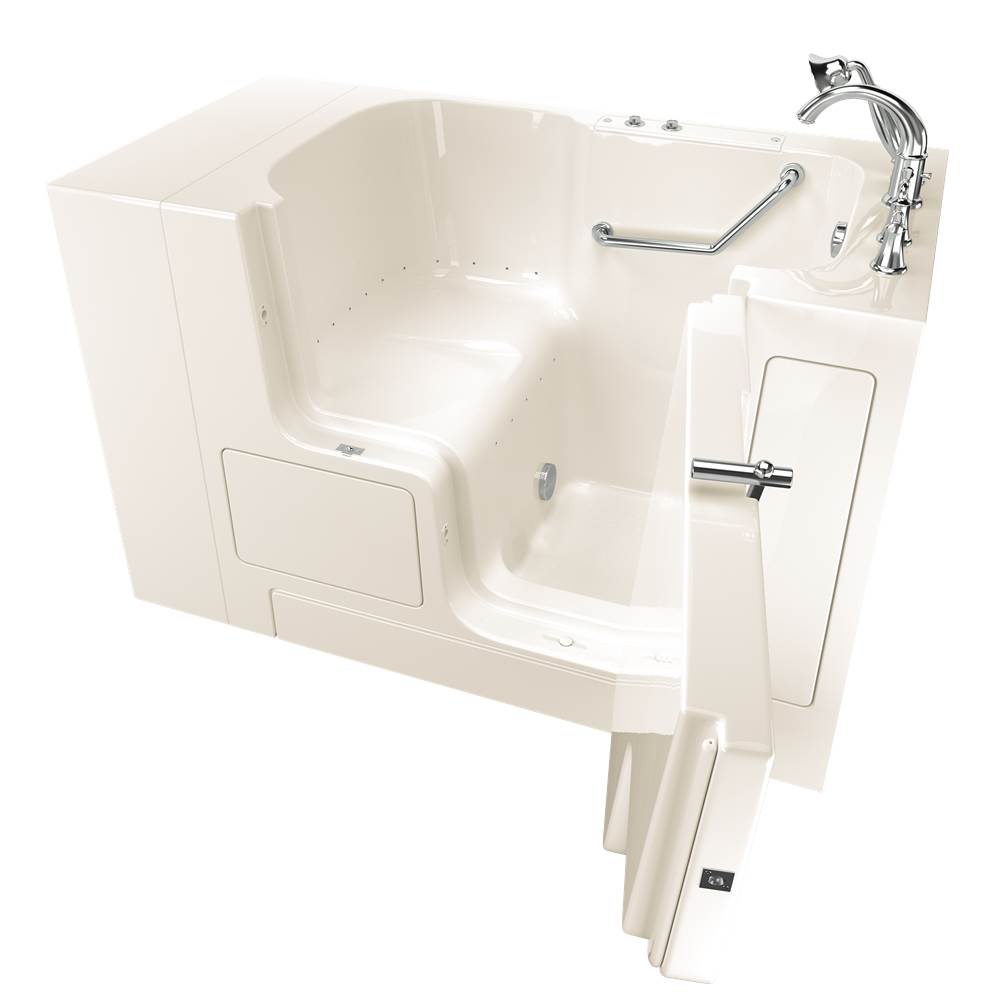 Henry Kitchen and BathAmerican StandardGelcoat Value Series 32 x 52 -Inch Walk-in Tub With Air Spa System - Right-Hand Drain With Faucet