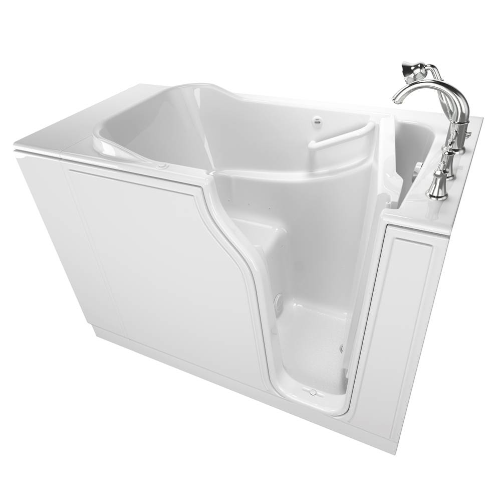 Henry Kitchen and BathAmerican StandardGelcoat Value Series 30 x 52 -Inch Walk-in Tub With Air Spa System - Right-Hand Drain With Faucet