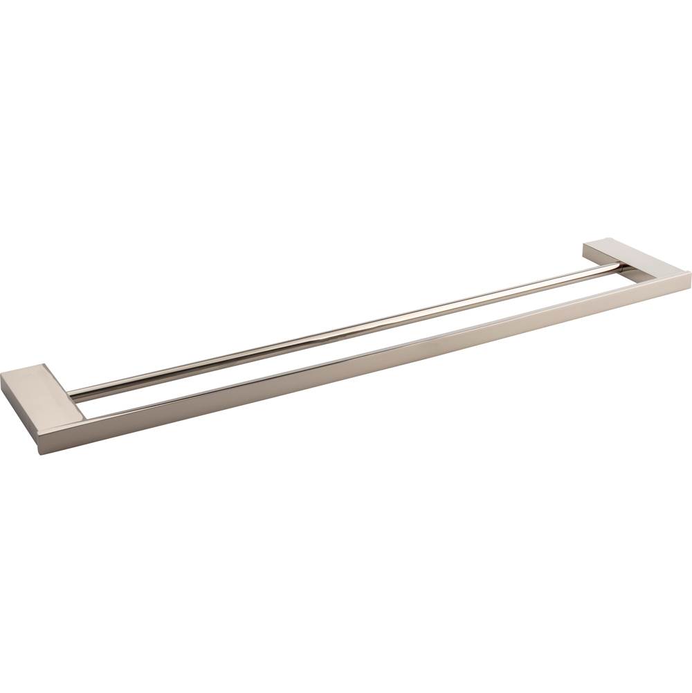 Henry Kitchen and BathAtlasParker Bath Towel Bar 24 Inch Double Polished Nickel