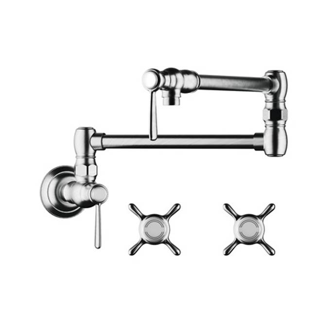 Henry Kitchen and BathAxorMontreux Pot Filler, Wall-Mounted in Chrome