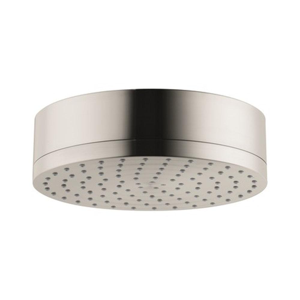 Henry Kitchen and BathAxorCitterio Showerhead 180 1-Jet, 2.5 GPM in Brushed Nickel