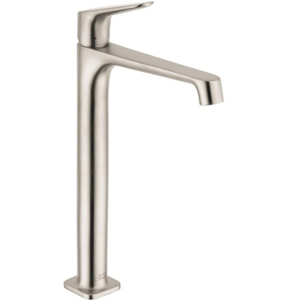 Henry Kitchen and BathAxorCitterio M Single-Hole Faucet 250 with Pop-Up Drain, 1.2 GPM in Brushed Nickel