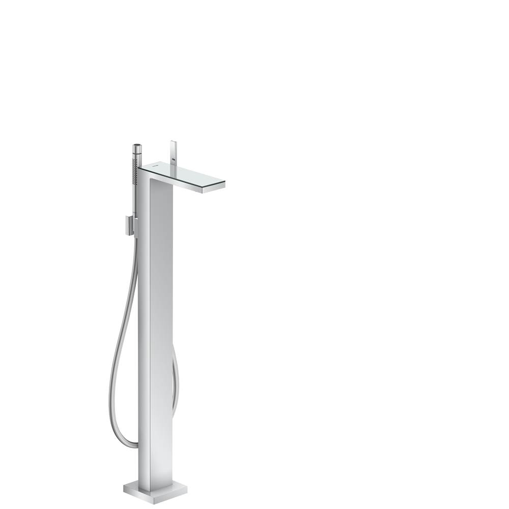 Henry Kitchen and BathAxorMyEdition Freestanding Tub Filler Trim with 1.75 GPM Handshower in Chrome / Mirror Glass