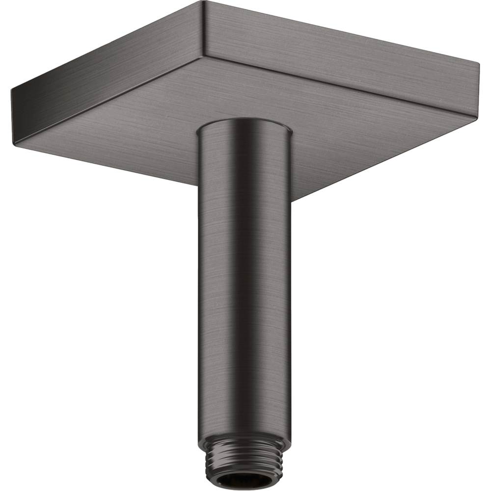 Henry Kitchen and BathAxorShowerSolutions Extension Pipe for Ceiling Mount Square, 4'' in Brushed Black Chrome