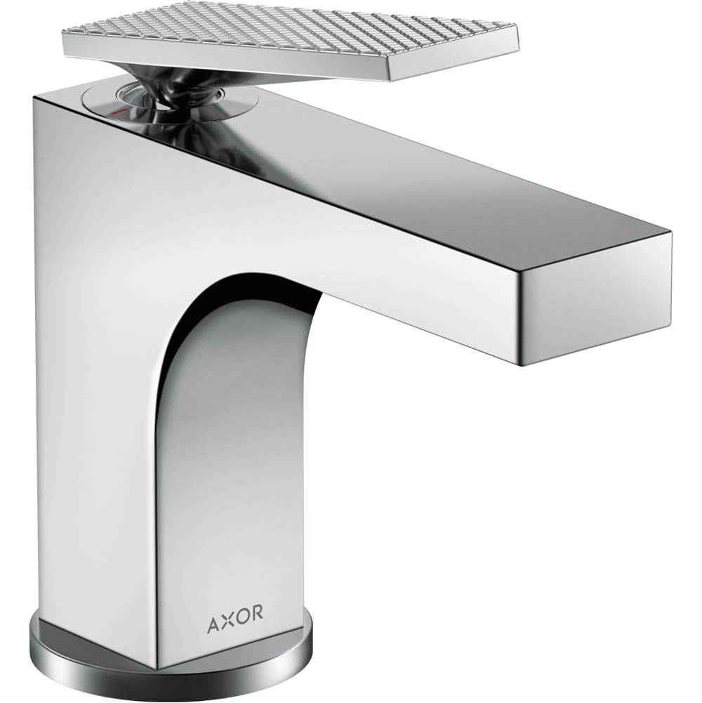 Henry Kitchen and BathAxorCitterio Single-Hole Faucet 90 with Pop-Up Drain- Rhombic Cut, 1.2 GPM in Chrome