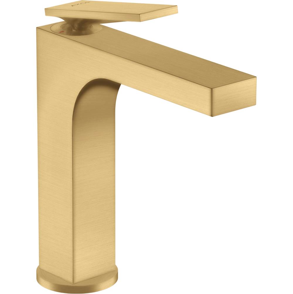 Henry Kitchen and BathAxorCitterio Single-Hole Faucet 160 with Pop-Up Drain, 1.2 GPM in Brushed Gold Optic