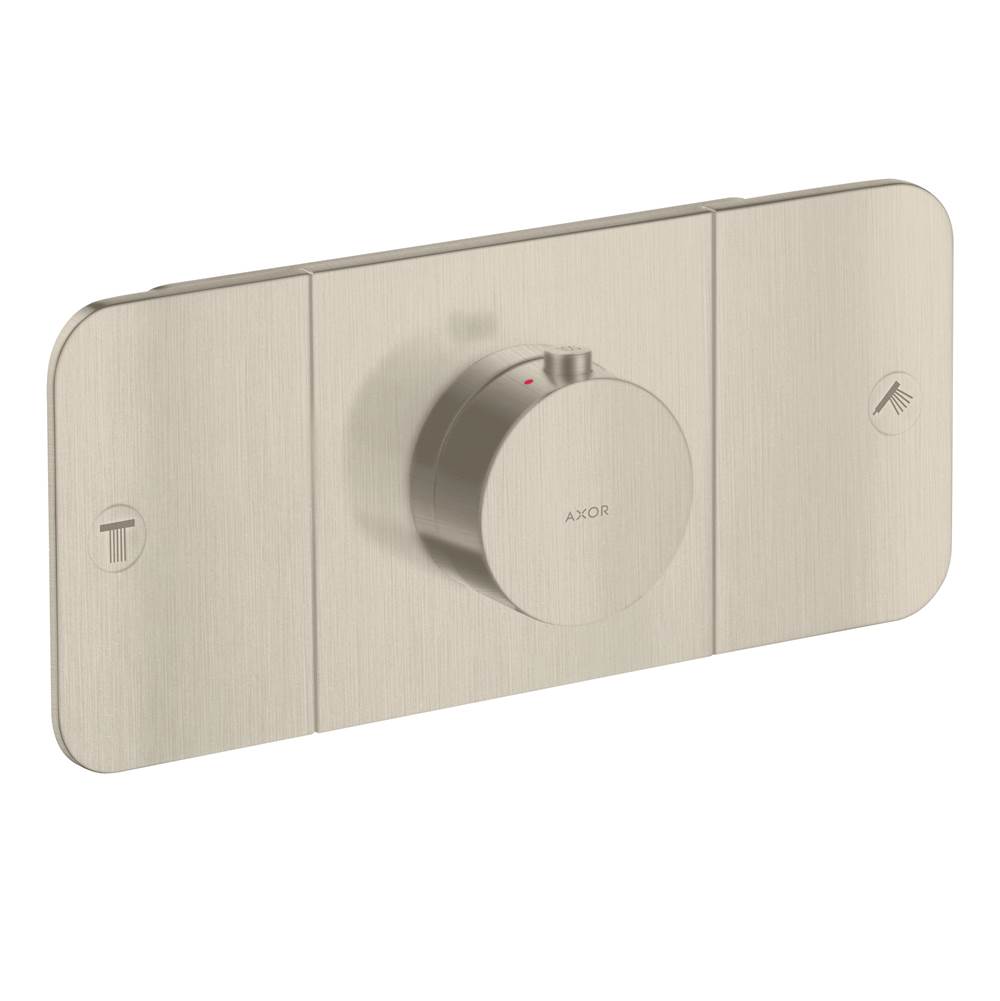 Henry Kitchen and BathAxorONE Thermostatic Module Trim for 2 Functions in Brushed Nickel