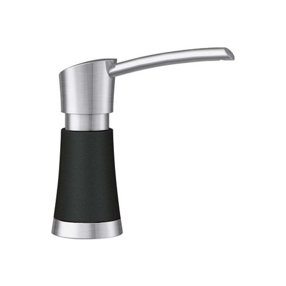 Henry Kitchen and BathBlancoArtona Soap Dispenser - PVD Steel/Coal Black