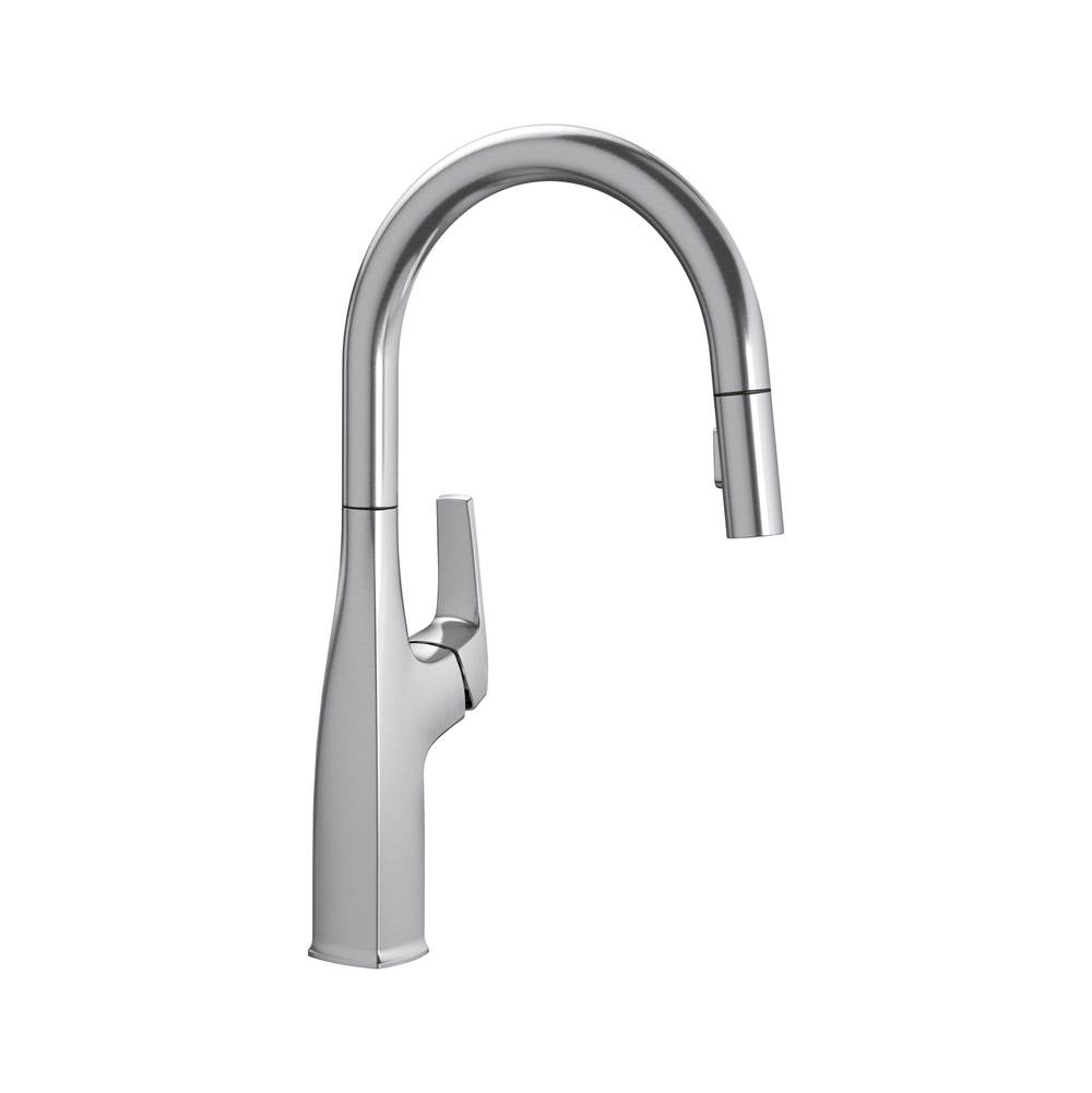 Henry Kitchen and BathBlancoRivana Pull-Down 1.5 GPM - PVD Steel