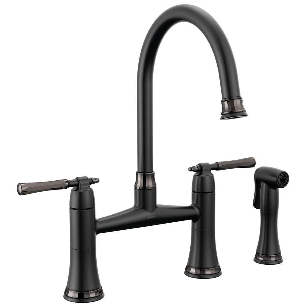 Brizo Bridge Kitchen Faucets item 62558LF-BLBNX