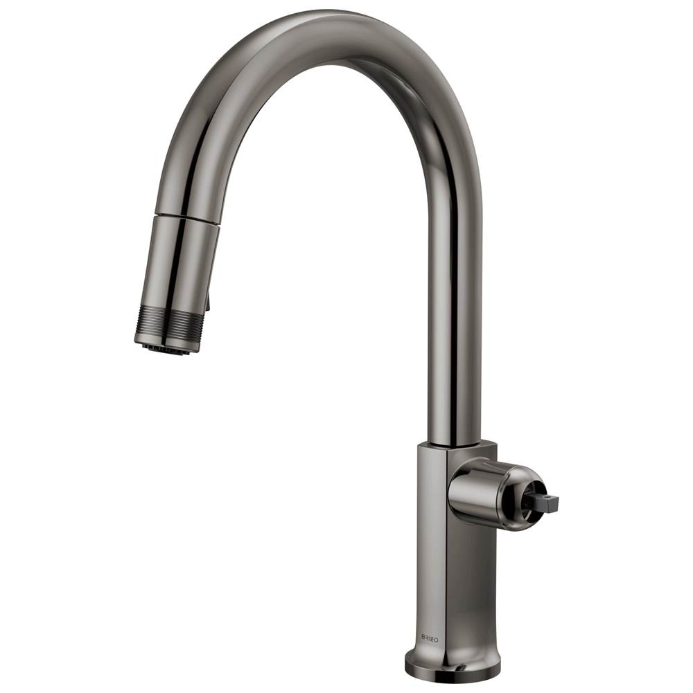 Brizo Retractable Faucets Kitchen Faucets item 63006LF-BNXLHP-L