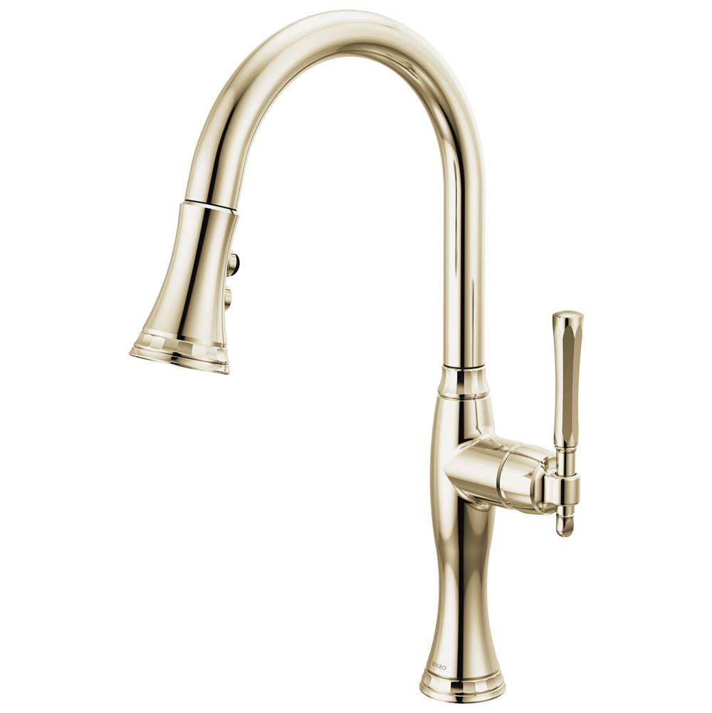 Brizo Retractable Faucets Kitchen Faucets item 63058LF-PN