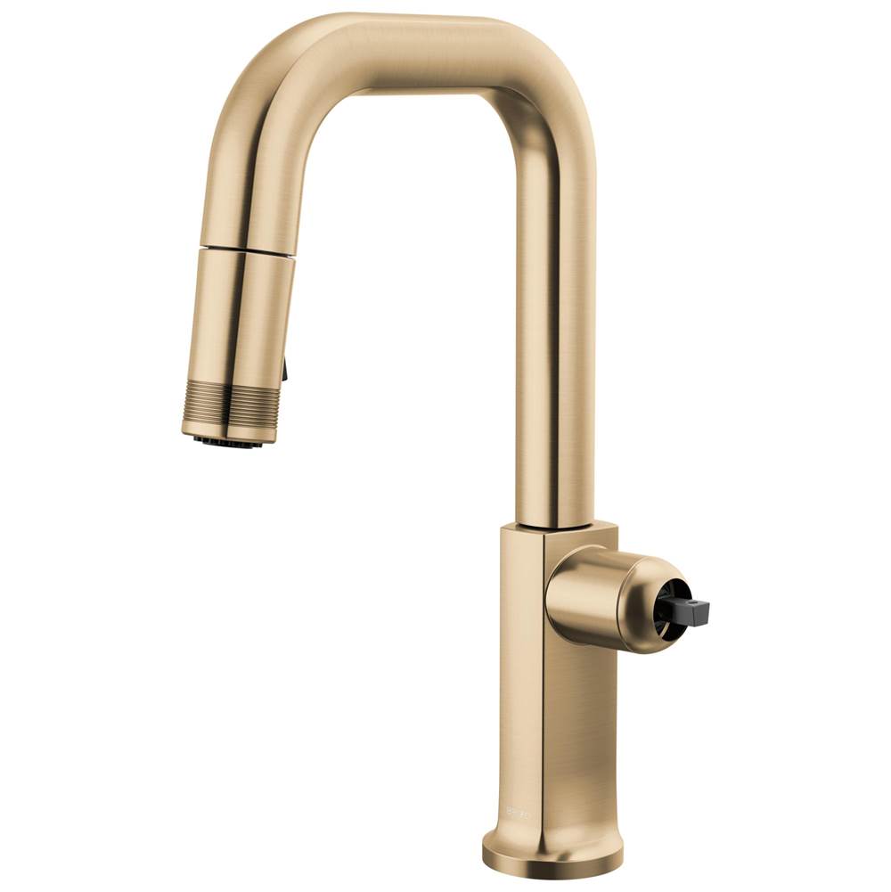 Henry Kitchen and BathBrizoKintsu® Pull-Down Prep Faucet with Square Spout - Less Handle