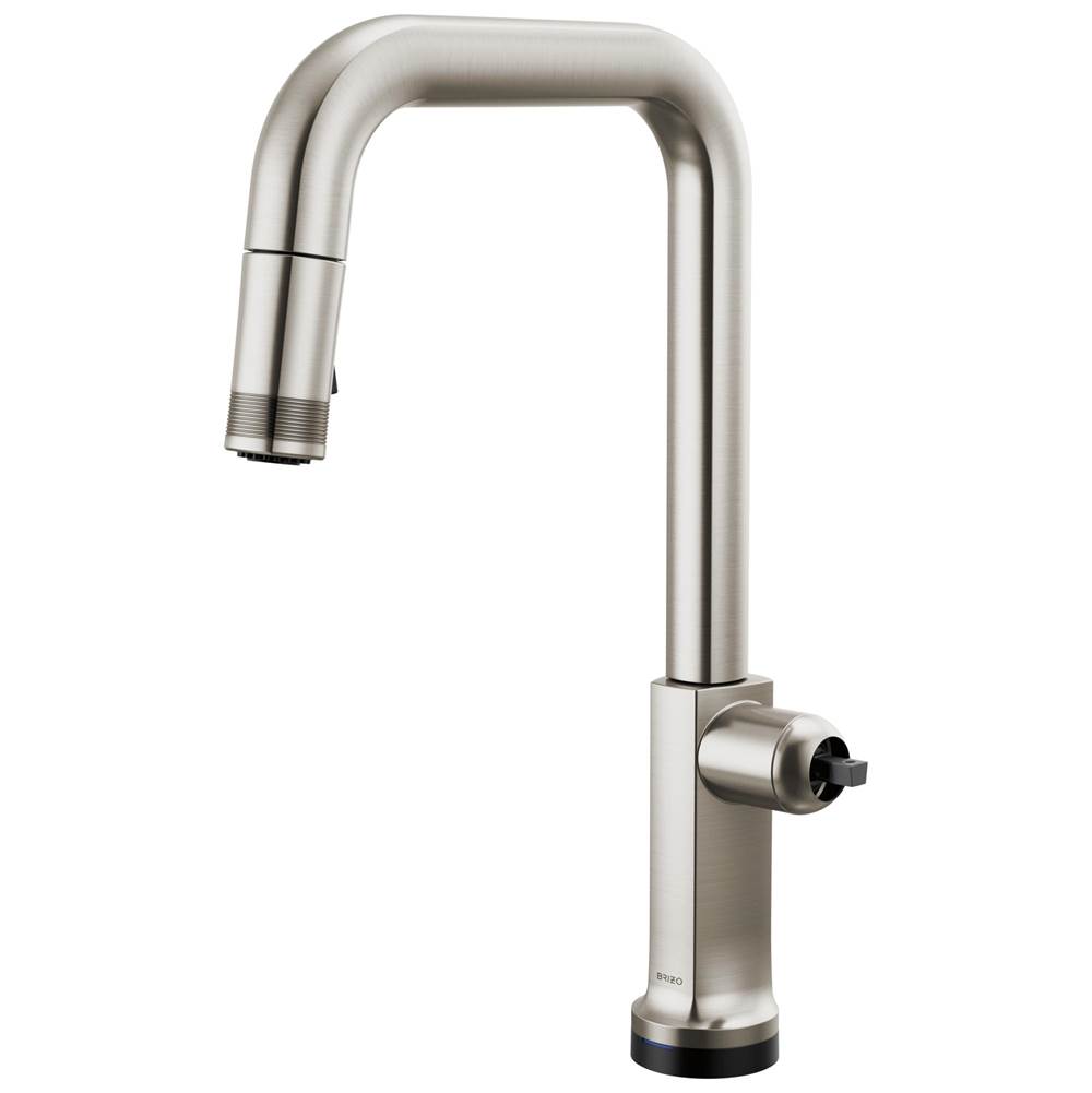 Brizo Retractable Faucets Kitchen Faucets item 64007LF-SSLHP-L