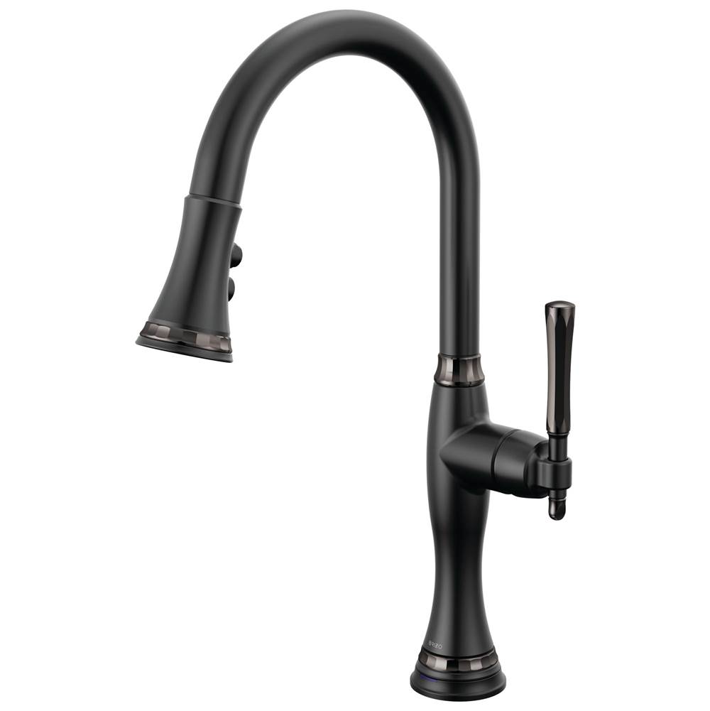 Brizo Retractable Faucets Kitchen Faucets item 64058LF-BLBNX