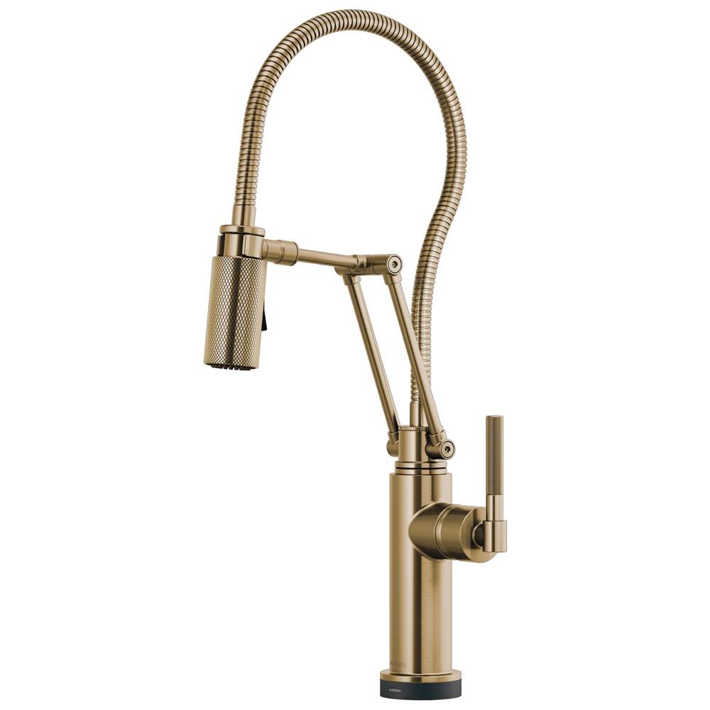 Brizo Retractable Faucets Kitchen Faucets item 64143LF-GL
