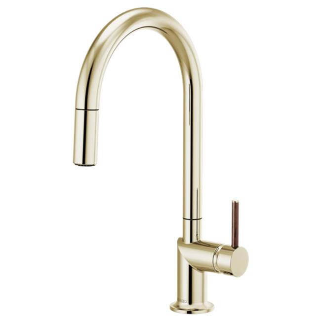 Brizo Retractable Faucets Kitchen Faucets item 63075LF-PNLHP