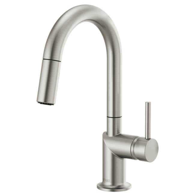 Henry Kitchen and BathBrizoOdin® Pull-Down Prep Faucet with Arc Spout - Less Handle