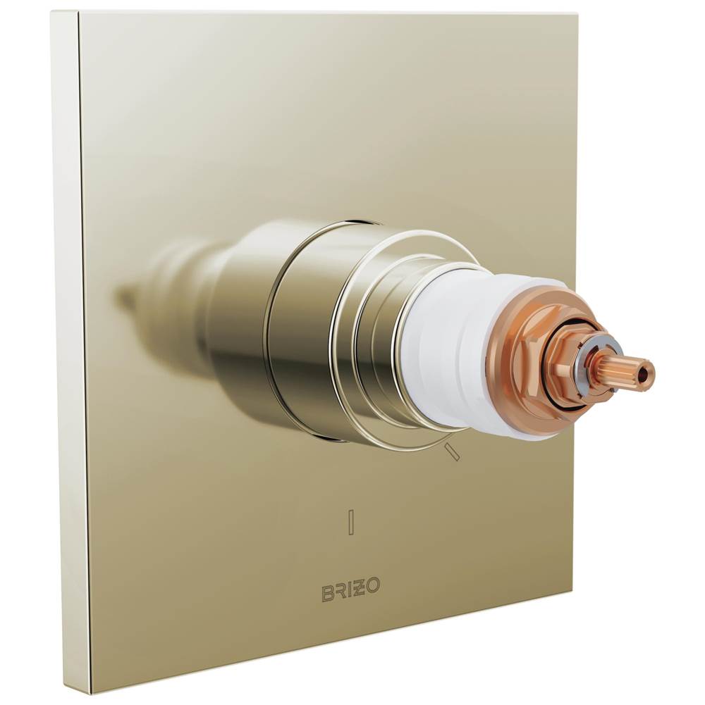 Brizo Thermostatic Valve Trim Shower Faucet Trims item T60022-PNLHP