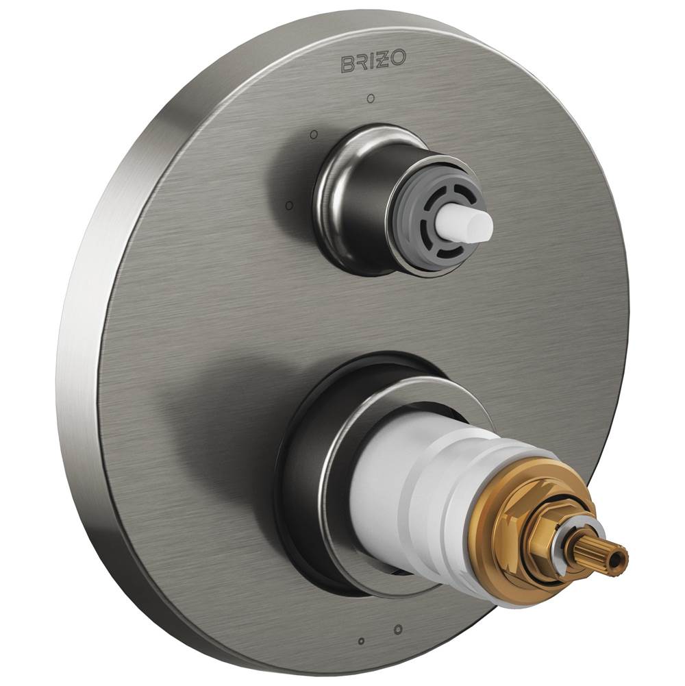 Brizo Thermostatic Valve Trims With Integrated Diverter Shower Faucet Trims item T75535-SLLHP