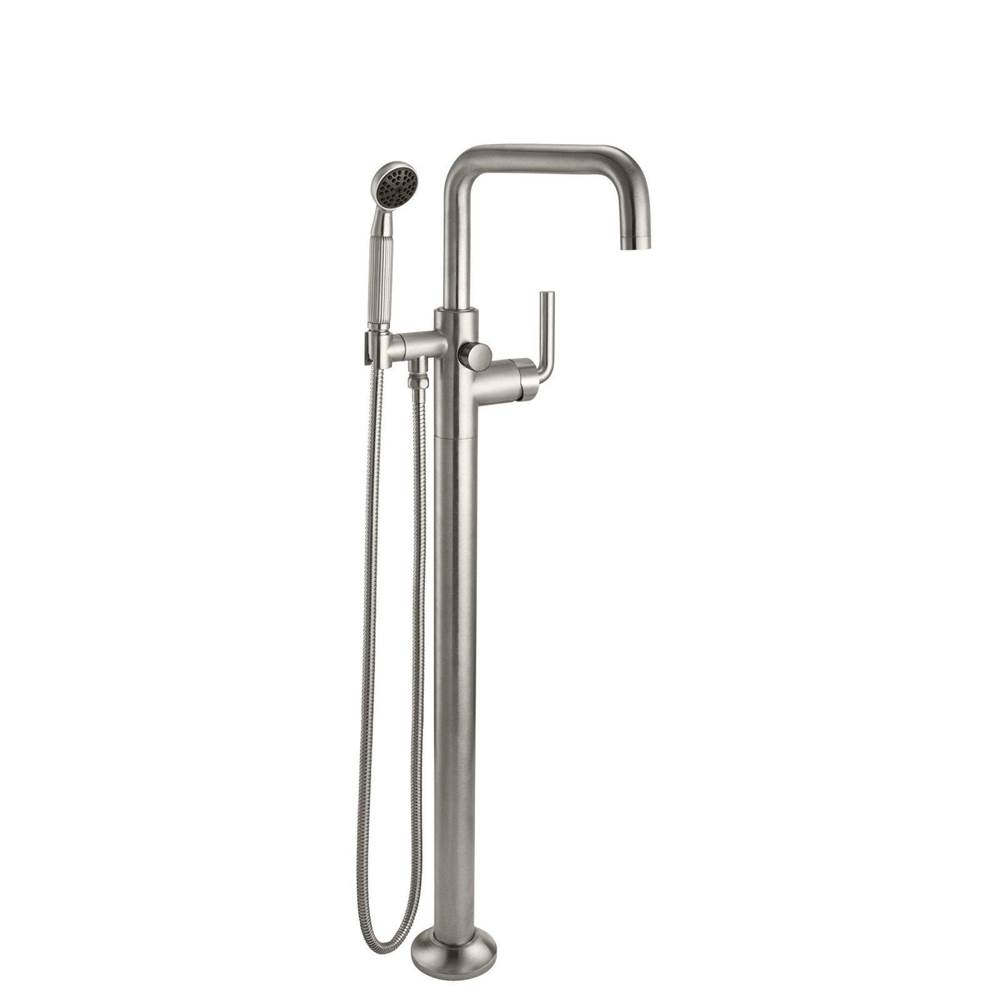 Henry Kitchen and BathCalifornia FaucetsIndustrial Single Hole Floor Mount Tub Filler - Quad Spout