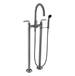 California Faucets - 1003-80WB.18-USS - Floor Mount Tub Fillers