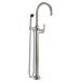 California Faucets - 1011-30XF.20-MBLK - Floor Mount Tub Fillers