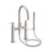 California Faucets - 1108-53F.18-MBLK - Deck Mount Tub Fillers