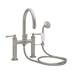 California Faucets - 1308-48.18-SN - Deck Mount Tub Fillers