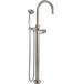 California Faucets - 1311-H61XD.18-MWHT - Floor Mount Tub Fillers